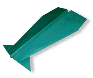 hướng dẫn cách gấp máy bay giấy P-36hawk