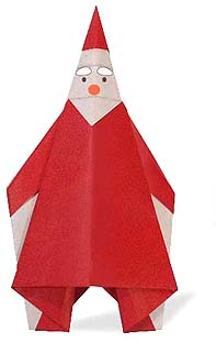 hướng dẫn cách gấp ông già noel