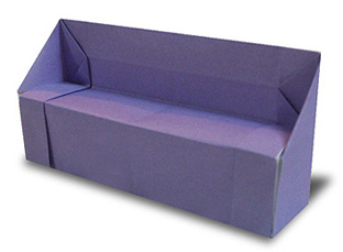 hướng dẫn cách gấp giấy sofa