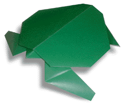 hướng dẫn cách gấp con rùa biển