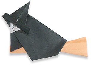hướng dẫn cách gấp phù thủy