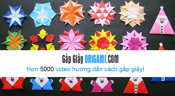 Nghệ thuật gấp giấy Origami Nhật Bản 